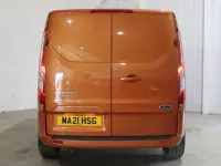 Used Ford Transit Custom Limited 130 HP (95 kW) 2021 Orange Van