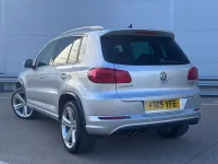 Second-hand VW Tiguan R-line 177 CP (130 kW) 2015 Argintiu SUV