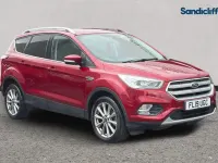 Used Ford Kuga Titanium 150 HP (110 kW) 2019 Red SUV