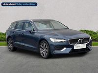 Used Volvo V60 Inscription 250 HP (183 kW) 2021 Blue Estate