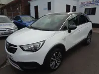 Used Vauxhall Crossland X Elite 130 HP (95 kW) 2018 White SUV