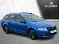 Used Skoda Octavia SportLine 150 HP (110 kW) 2019 Blue Estate