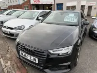 Used Audi A4 Black Edition 150 HP (110 kW) 2017 Black Sedan