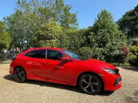 Used Honda Civic SR 2019 Red Hatchback