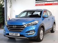 Used Hyundai Tucson SE 116 HP (85 kW) 2017 Blue SUV