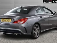Used Mercedes CLA200 AMG line 156 HP (114 kW) 2019 Grey Coupe
