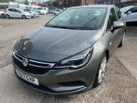 Used Vauxhall Astra 123 HP (90 kW) 2017 Grey Hatchback