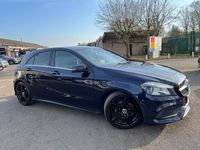 Used Mercedes A180 AMG line 2017 Blue Hatchback