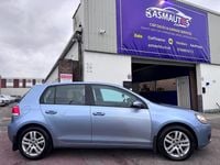 Used VW Golf VI SE 122 HP (89 kW) 2009 Blue Hatchback