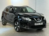 Used Nissan Qashqai N-TEC 110 HP (80 kW) 2015 Black SUV