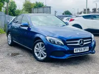 Used Mercedes C350e Premium 2016 Blue Sedan