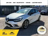 Used Renault Clio GT-Line 110 HP (80 kW) 2018 Silver Hatchback