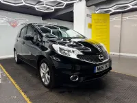 Used Nissan Note S 98 HP (72 kW) 2015 Black Hatchback