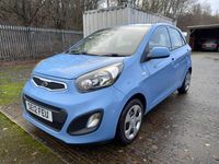 Used Kia Picanto Air 68 HP (50 kW) 2012 Blue Hatchback