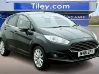 Used Ford Fiesta Titanium 125 HP (91 kW) 2016 Black Hatchback