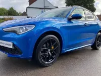 Used Alfa Romeo Stelvio Veloce 280 HP (205 kW) 2021 Blue SUV