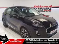 Used Ford Puma Titanium 2022 Black Hatchback