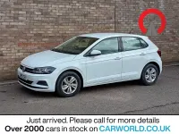 Used VW Polo SE 95 HP (69 kW) 2019 White Hatchback