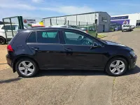 Used VW Golf VII Edition 125 HP (91 kW) 2016 Black Hatchback