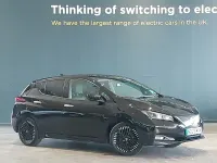 Used Nissan Leaf N-Connecta 110 kW (150 HP) 2023 Black Hatchback