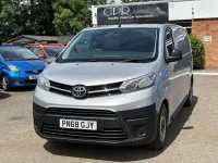 Used Toyota Proace 95 HP (69 kW) 2018 Silver MPV