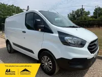 Used Ford Transit Custom 105 HP (77 kW) 2019 White Van