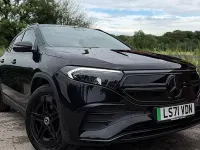 Used Mercedes EQA250 AMG line 139 kW (190 HP) 2021 Black SUV