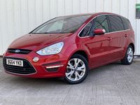 Used Ford S-MAX Titanium 115 HP (84 kW) 2014 Red MPV