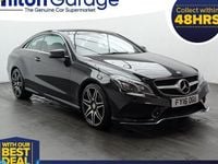Used Mercedes E350 AMG line 258 HP (189 kW) 2015 Black Coupe