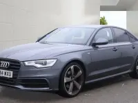 Used Audi A6 Black Edition 2014 Grey Sedan