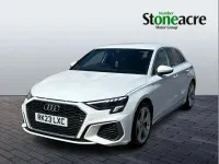 Used Audi A3 S-Line 110 HP (80 kW) 2023 White Sedan