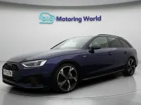 Used Audi A4 Black Edition 201 HP (147 kW) 2023 Blue Estate