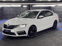 Used Skoda Octavia vRS 230 HP (169 kW) 2017 White Hatchback