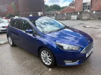 Used Ford Focus Titanium 2018 Blue Hatchback