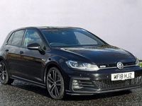 Used VW Golf VII GTD 184 HP (135 kW) 2018 Black Hatchback