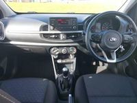 Used Kia Picanto 2021 Blue Hatchback