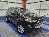 Used Ford Ecosport Zetec 125 HP (91 kW) 2015 Black SUV