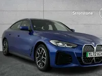 Used BMW i4 M Sport 250 kW (340 HP) 2022 Blue Sedan