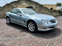 Used Mercedes SL350 2003 Silver Cabriolet