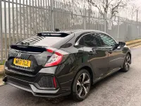Used Honda Civic SR 2017 Black Hatchback