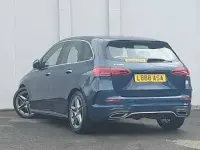 Used Mercedes B200 AMG Line Premium 163 HP (119 kW) 2019 Blue Hatchback