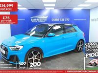 Used Audi A1 Sportback S-Line 110 HP (80 kW) 2020 Blue Hatchback
