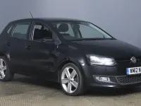 Begagnad VW Polo SEL 90 HK (66 kW) 2012 Svart Halvkombi