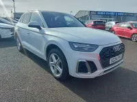 Used Audi Q5 S-Line 204 HP (150 kW) 2024 White SUV
