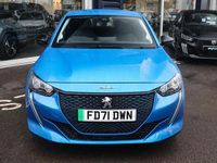 Used Peugeot e-208 Allure Premium 100 kW (136 HP) 2022 Blue Hatchback