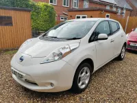 Used Nissan Leaf Acenta 80 kW (109 HP) 2017 White Hatchback