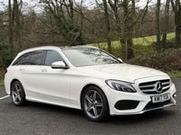 Used Mercedes C250 AMG Line Premium Plus 204 HP (150 kW) 2017 White Estate