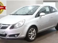 Used Vauxhall Corsa 89 HP (65 kW) 2008 Silver Hatchback