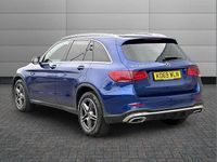 Used Mercedes GLC220 AMG line 191 HP (140 kW) 2020 Blue SUV