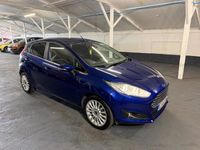 Used Ford Fiesta Titanium 2014 Blue Hatchback